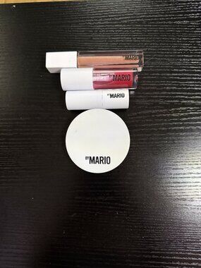 Makeup By Mario Lipstick, Lip Glosses & Highlighter Bundle